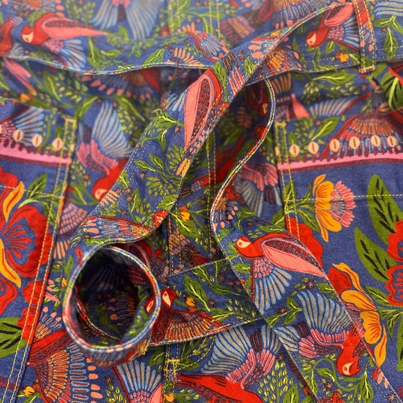 FARM Rio Multicolor Wide Leg Pants - Picture 10 of 11